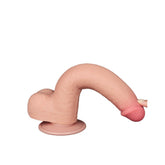Lovetoy Sliding Easy Bend Skin Dildo 9 Inch > Realistic Dildos and Vibes > Realistic Dildos
